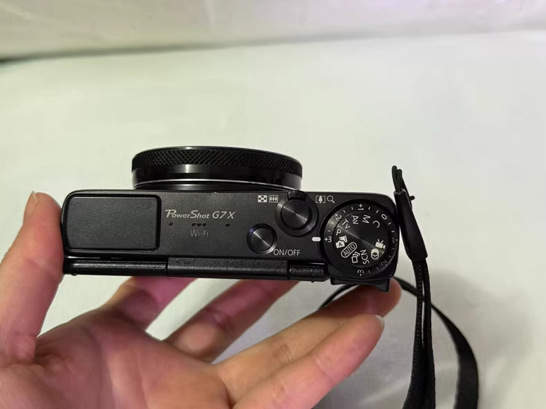 Canon PowerShot G7X Mark I Digital Camera 4.2x with Charger+Battery+ SD Card