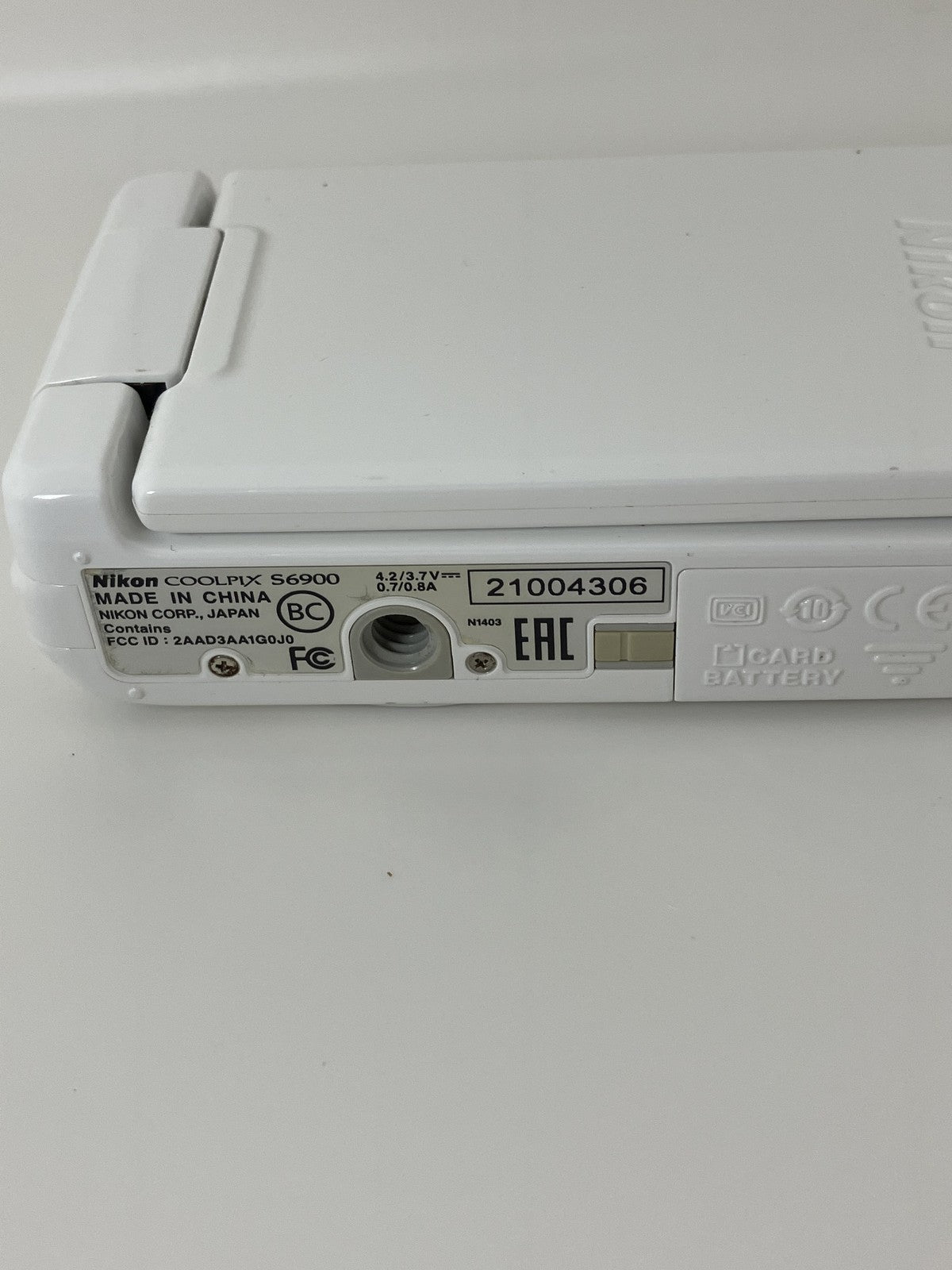 Nikon COOLPIX S6900 Digital Camera Optical Zoom TESTED WORKS SN21004306 JAPAN