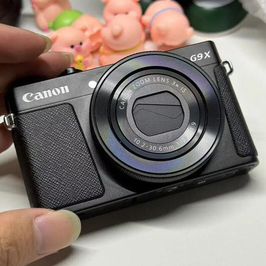 Canon PowerShot G9X Mark II 20.1MP 3x optical zoom Digital Camera -BLACK 95% New