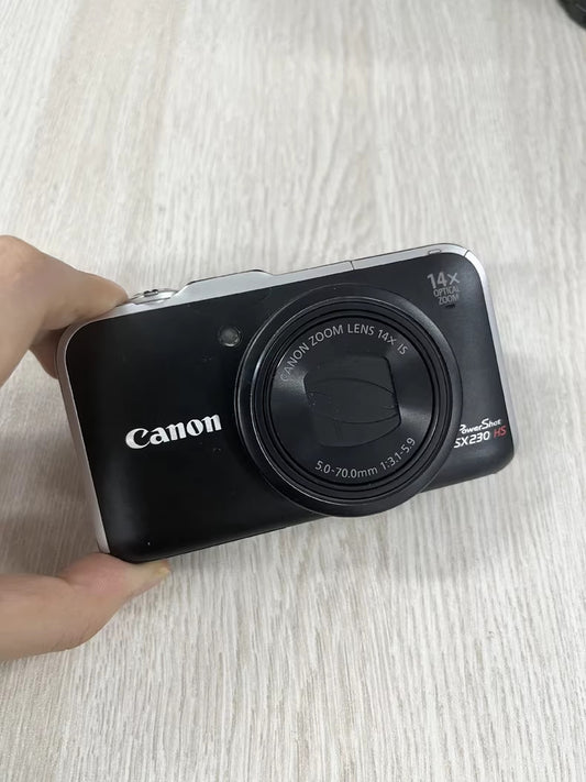 Canon PowerShot SX230 HS 12.1MP 14x Optical Zoom Compact Digital Camera -90% New